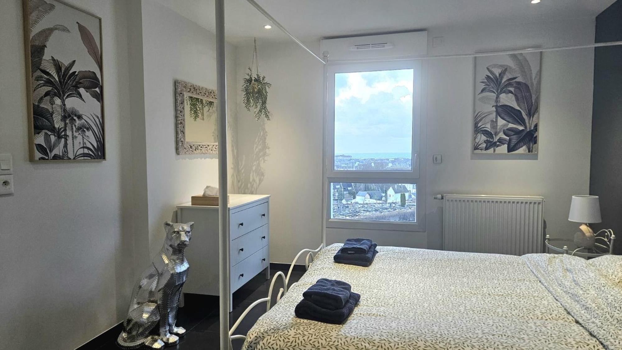 Superbe Appartement T2 Vue Mer Trouville-sur-mer Exteriör bild